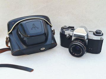 Praktica Nova B + Meyer Optik Domiplan 2.8/50mm Appareil, Nieuw