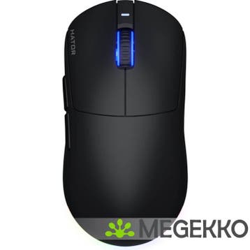HATOR Quasar 3 Zwart Draadloze Gaming Muis, Verzenden, Nieuw