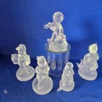 Goebel - Figurine - 5 glazen hummel beeldjes - Crystal