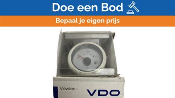 Bieden: Marine Fuel Gauge VDO A2C59514182 - Durable, Accura, Ophalen of Verzenden, Nieuw