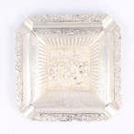 Fa. Dahlia - Amsterdam, 1944 - Asbak - .833 zilver, Antiek en Kunst, Antiek | Zilver en Goud