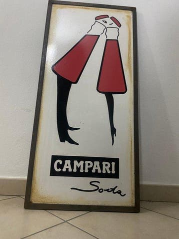 campari spa - campari - Wandbord - IJzer