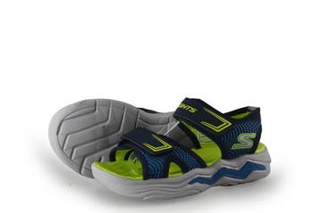Skechers Sandalen Jongens in maat 27 Blauw, Enfants & Bébés, Vêtements enfant | Chaussures & Chaussettes, Verzenden, Schoenen