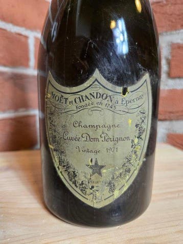 1971 Dom Pérignon, Vintage - Champagne Brut - 1 Bouteille, Nieuw