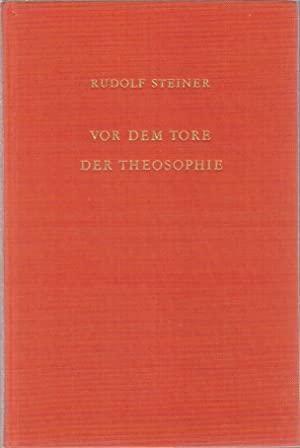 Vor dem Tore der Theosophie - Rudolf Steiner - 9783727409509, Verzenden