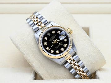 Rolex Lady-Datejust Ref. 69173 Year 1994 (Full Set), Rolex, Polshorloge, Ophalen of Verzenden, Zo goed als nieuw