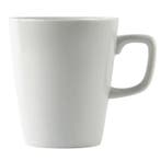 Latte Mokken | ATHENA | Porselein | Wit | 39.7cl | 12 Stuks, Verzenden, Nieuw in verpakking