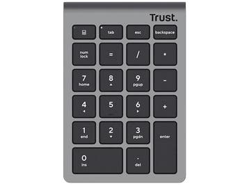 Trust -  Xalas Wireless Numpad - Draadloos Numpad  - Zwart, Computers en Software, Toetsenborden, Verzenden, Nieuw, Draadloos