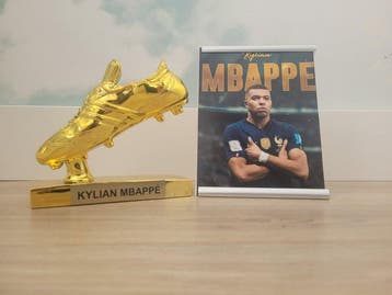 2024-2025 - Kylian Mbappé - Gouden Schoen-trofee +, Nieuw