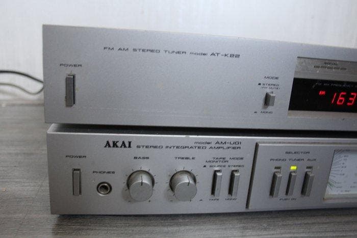 Akai - AM-U01 - AT-K822 Hifi-set - Diverse modellen, TV, Hi-fi & Vidéo, Radios