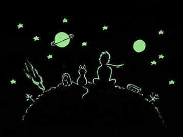 Maria Gubicekova (Maia) - Le Petit Prince (glows in dark), Antiek en Kunst, Kunst | Schilderijen | Modern