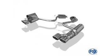 FOX Mercedes SL type 230 einddemper rechts/links - 2x115x85, Verzenden, Nieuw
