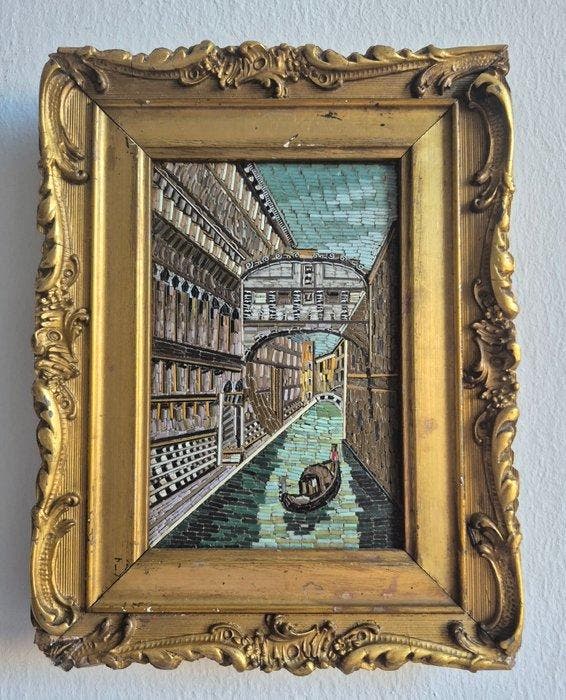 Mozaïek - 1800-1850 - Brug der Zuchten, Antiek en Kunst, Antiek | Overige Antiek