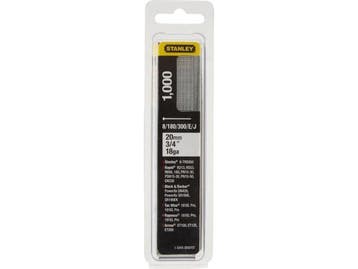 Veiling - 4x STANLEY Nagels 25mm Type J - 1000 Stuks - 1-SWK, Nieuw