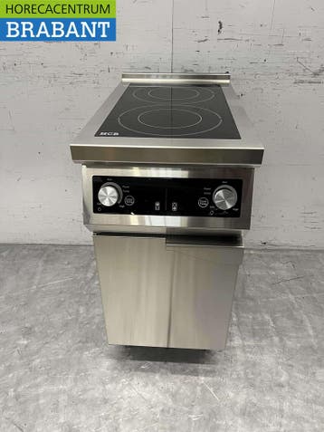 HCB RVS Inductie fornuis kookplaat 2 pitten 8,5 kW 400V 40, Ophalen of Verzenden, Nieuw in verpakking
