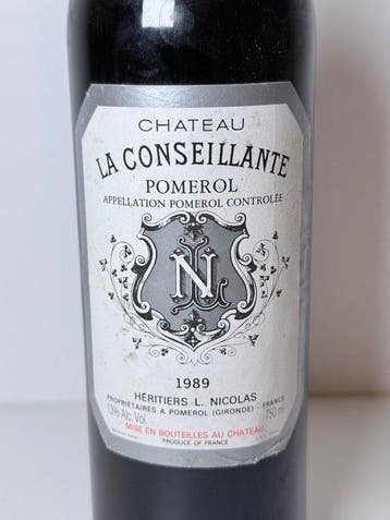 1989 Chateau La Conseillante - Pomerol - 1 Bouteille (0,75, Verzamelen, Wijnen, Nieuw