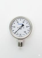 Swagelok PGI Industrial Pressure Gauge 0-100 bar 1/4 NPT..., Verzenden, Nieuw