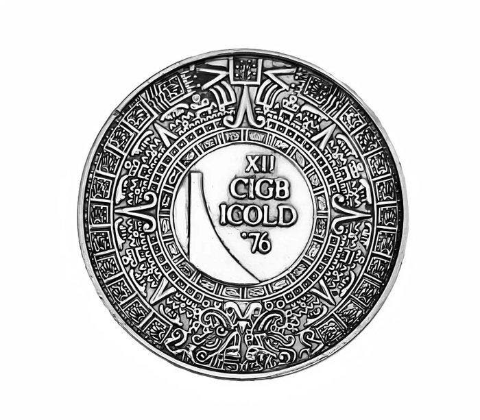 Mexico. Medal nternational Congress on Large Dams (ICOLD), Postzegels en Munten, Munten en Bankbiljetten | Toebehoren