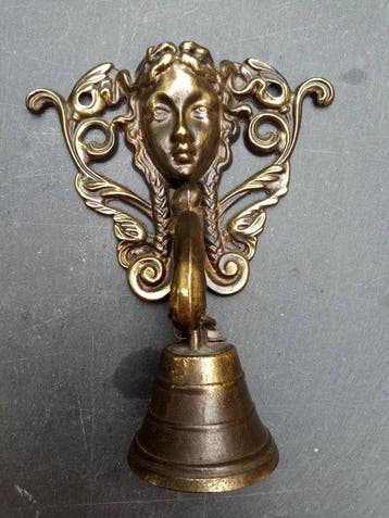 Decoratieve bel - Caryatiden uit de 19e eeuw, Antiek en Kunst