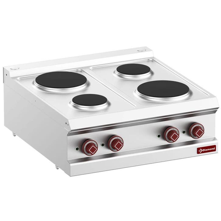Fornuis | OPTIMA 700 | Elektrisch | 4 Kookpunten (Ø150/220), Articles professionnels, Horeca | Équipement de cuisine, Envoi
