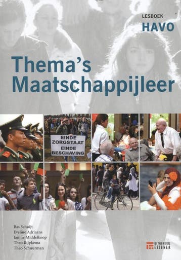 Themas maatschappijleer lesboek Havo 9789086740932, Boeken, Verzenden, Zo goed als nieuw, Eveline Adriaans
