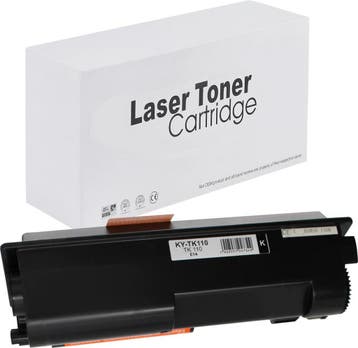 Huis-Merk  Kyocera TK-110 Toner Zwart 6k 247Print, Verzenden, Nieuw, Toner, Kyocera