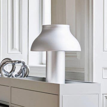 HAY Design - Pierre Charpin - Lampe de table - PC Ø40 argent