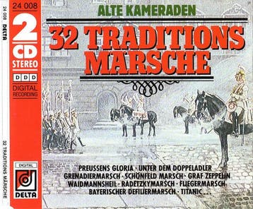 Various - Alte Kameraden - 32 Traditions Märsche, Cd's en Dvd's, Verzenden, Gebruikt