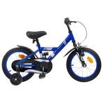 vidaXL Kinderfiets 14 Inch voor 3-5 jaar oud Donkerblauw, Verzenden