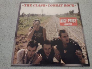 Clash, Pogues - 2 x albums - Combat rock / Red roses for me