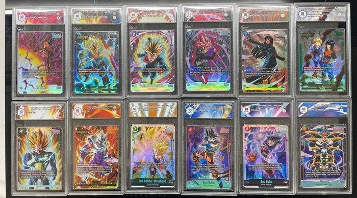 Bandai - 12 Onvolledige set - Dragon Ball, Collections, Collections Autre