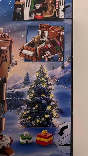 Lego Set - 40806 - Star Wars - Gingerbread AT-AT, figurine, Nieuw