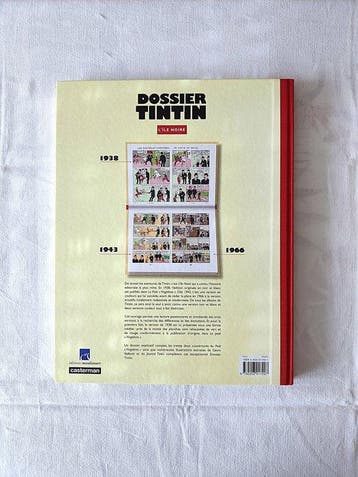 Tintin - Dossier Tintin : LIle noire, les tribulations