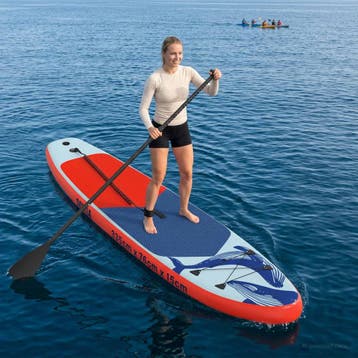 vidaXL Opblaasbare Stand Up Paddle Board SCYLLA 335 x 76 x, Watersport en Boten, Suppen, Verzenden, Nieuw