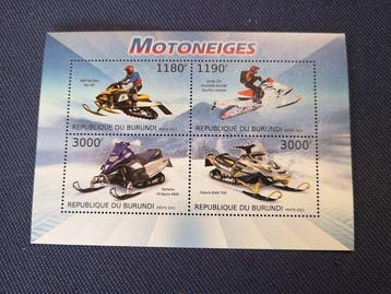 België - Burundi collectie met thema vervoer 50 s/S MNH** -, Gestempeld