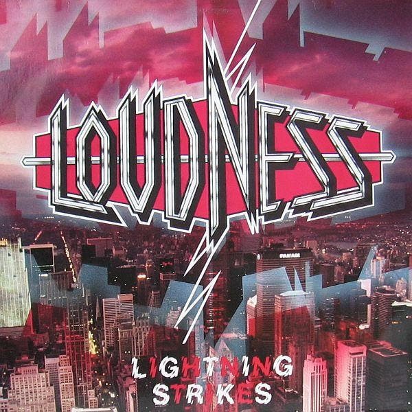 Loudness – Lightning Strikes (LP, 1986), Cd's en Dvd's, Vinyl | Rock, Gebruikt, Verzenden