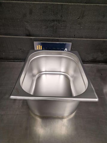 Gastronorm bak | 1/2 GN | 15 cm diep | RVS | horeca
