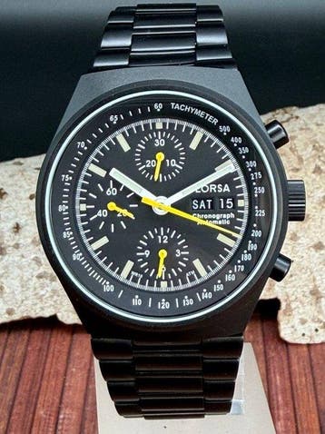 Lorsa - Automatic Chronograph - Sans prix de réserve - Homme, Handtassen en Accessoires, Horloges | Heren, Nieuw