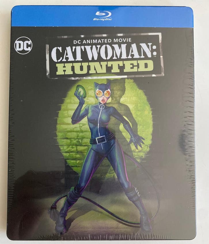 CATWOMAN: HUNTED (STEELBOOK) (IN SEAL) (BLURAY), Cd's en Dvd's, Blu-ray, Gebruikt
