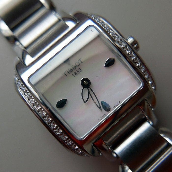 Tissot - T-Wawe Diamonds - T02.1.385.71 - Femme - 2010-2020, Bijoux, Sacs & Beauté, Montres | Hommes