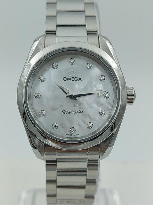 Omega - Seamaster Aqua Terra Diamond - Dames - 2020+, Handtassen en Accessoires, Horloges | Heren