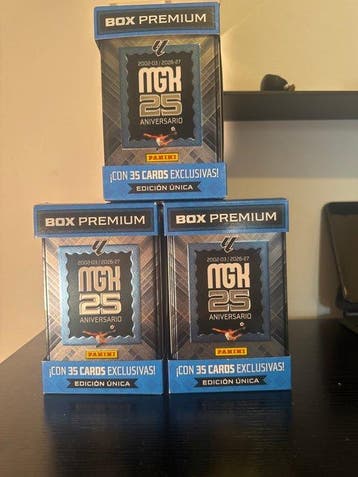 Panini - 3 Box - MGK 25 Aniversario