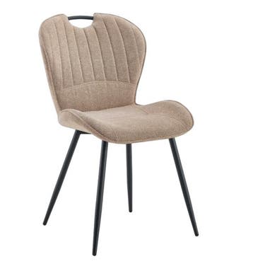 2dekans | Multifurn Sten Eetkamerstoel Set van 2 - Taupe -, Ophalen of Verzenden