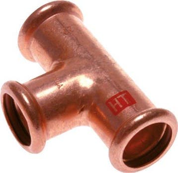Tee Press Fitting - 64mm Persmof - Koperlegering, Bricolage & Construction, Verzenden