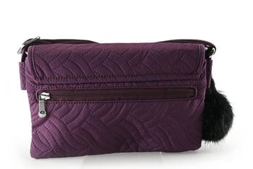 Kipling Schoudertas Paars, Verzenden, Zo goed als nieuw, Paars