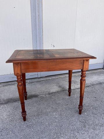 Bureau plat - Noyer, Antiquités & Art