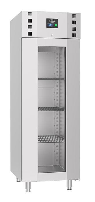 Vrieskast Rvs Glasdeur Monoblock 700 liter, Verzenden, Nieuw in verpakking, Koelen en Vriezen