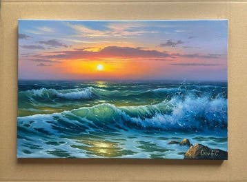 Sergei Stoev (1971) - Sunrise over sea