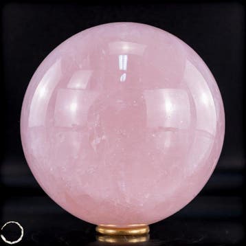 Natuurlijke rozenkwartsbol uit Brazilië- 1518.14 g