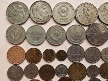 Rusland, Sovjet-Unie (USSR) Collection of 200+ coins,